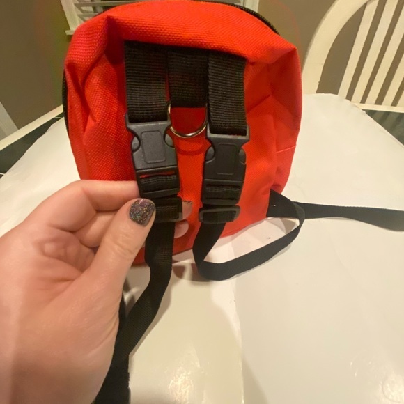 PAW NYC RED DOGGIE BACKPACK WITH PANDAS NEW WITH TAGS - Picture 5 of 10